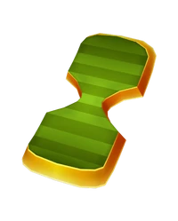 Subway Surfers mod APK hoverboard Bouncer with springy design and vibrant bounce effects