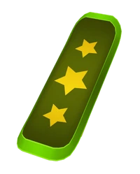 Subway Surfers mod APK hoverboard Starboard with cosmic design and starry trail effects