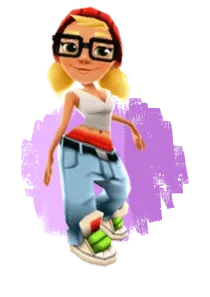 Subway Surfers mod APK character Tricky in signature street-style outfit