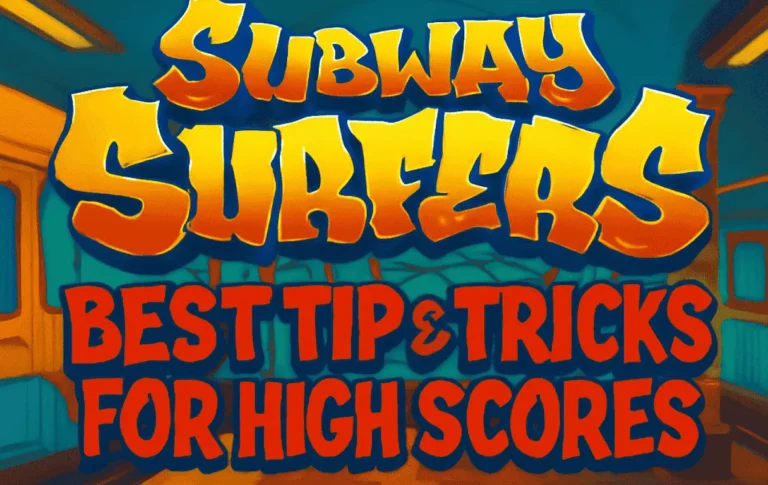 Subway Surfers mod APK blog image showing best tips and tricks for high scores