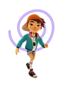 Subway Surfers mod APK character Jia in traditional Chinese-inspired outfit