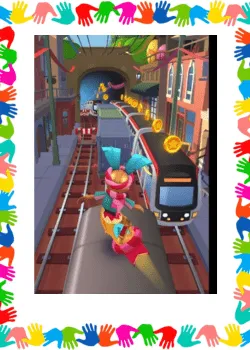 Lightning fast swipe control in Subway Surfers mod APK